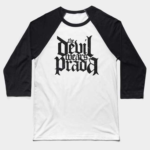 Vintage The Devil Wears Prada Baseball T-Shirt by Never Ending Radical Dude